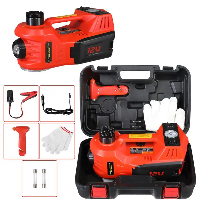 

Hydraulic Jack 5t 15.5-45cm/Non-Impact Wrench 12v Electro-Hydraulic Jack Orange Car Jacks & Lifting Equipment Car Repair Tool