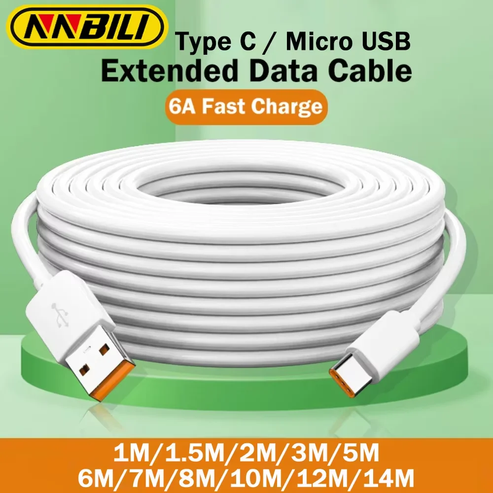 Extra Long 2024 USB Fast Data Cable - Universal