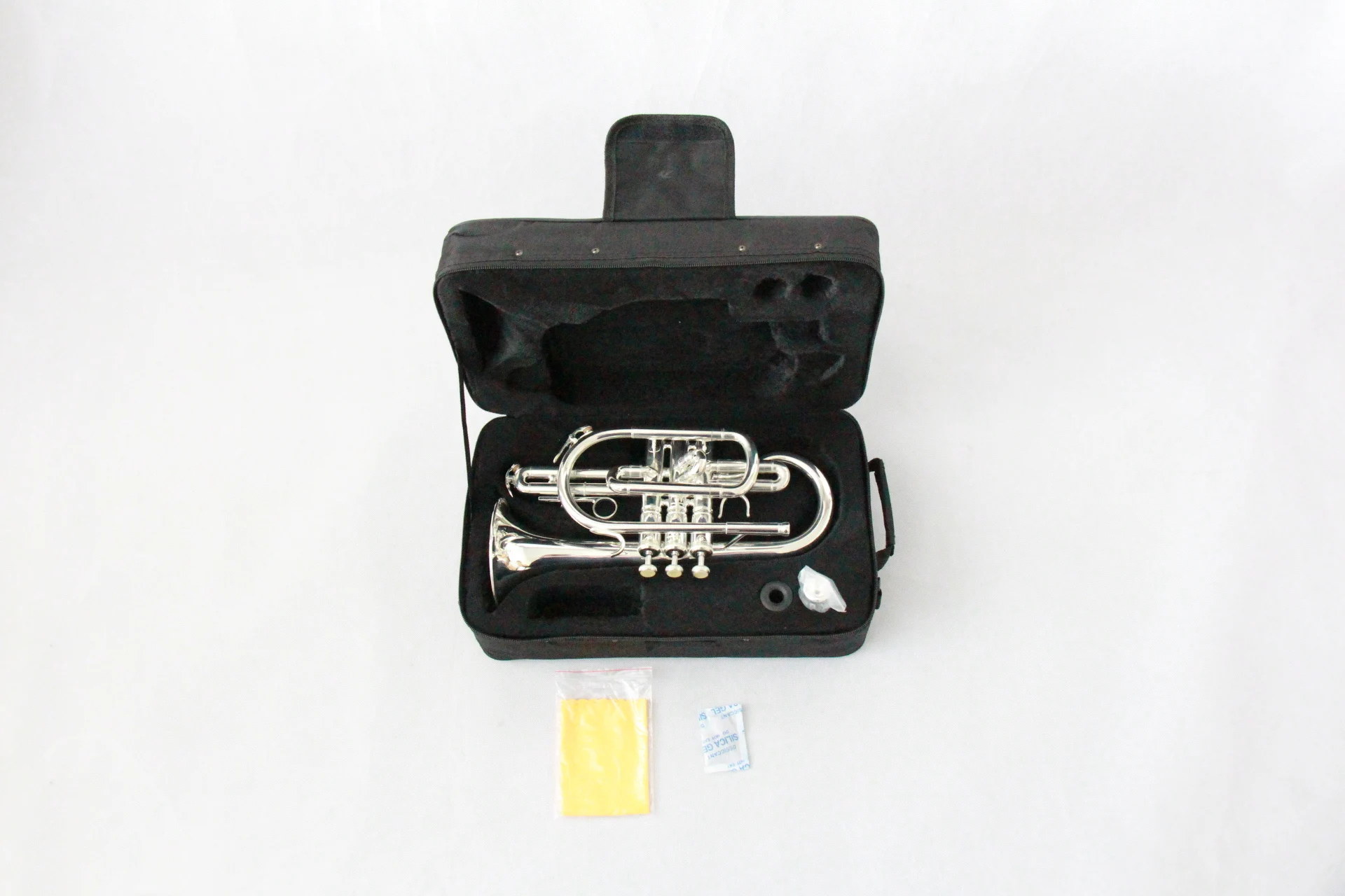 Chinese Top Quality Cornet Instrument Brass Body Bb Cornet