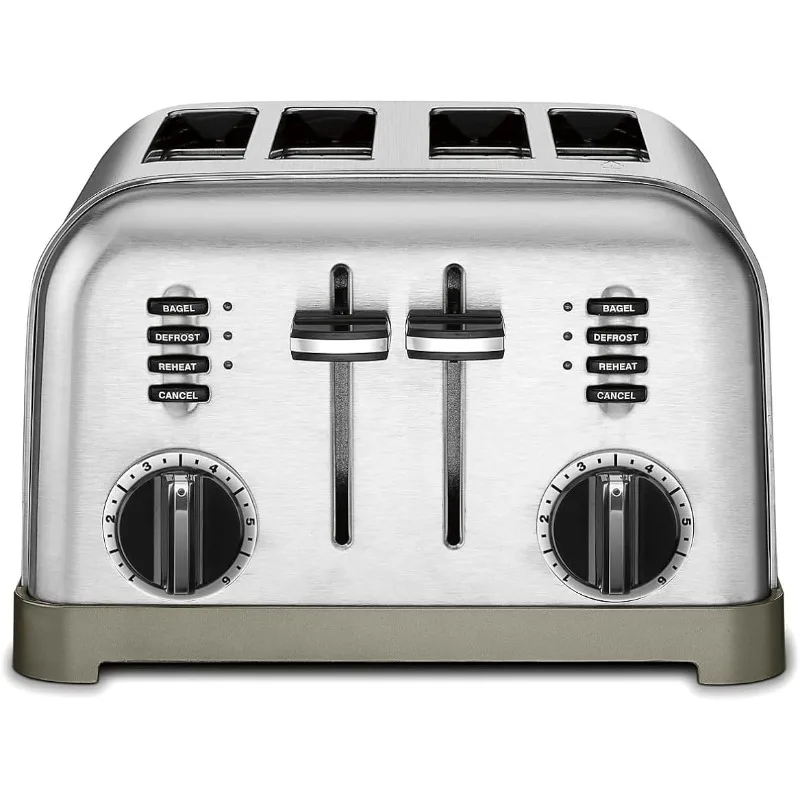 

4 Slice Toaster Oven, Brushed Stainless, bread toaster