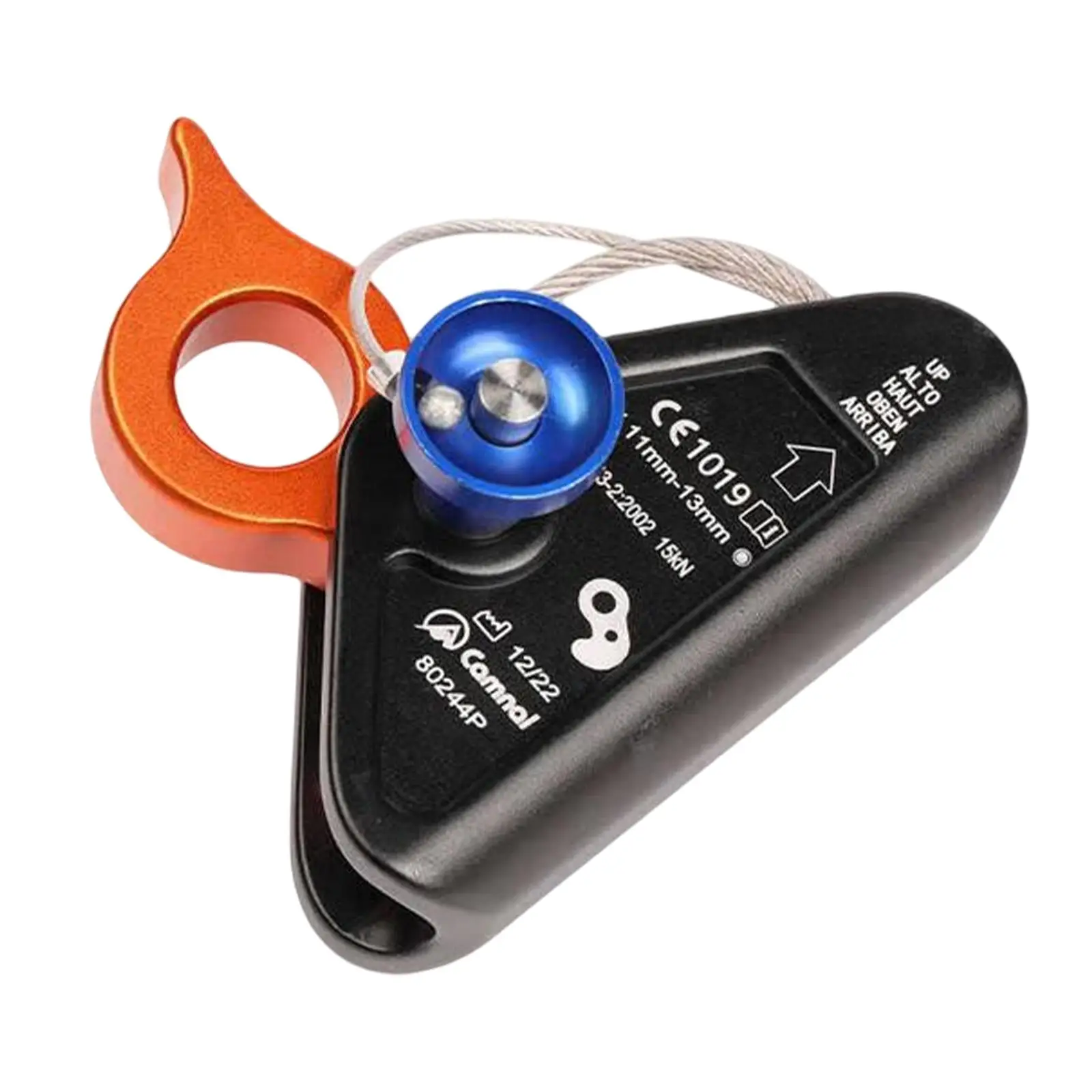 Climbing Rope Grab Ascender Fall Protection Riser Adjuster for Rock Climbing Climbing Rope Grab Ascender Fall Protection Riser Adjuster for Rock Climbing