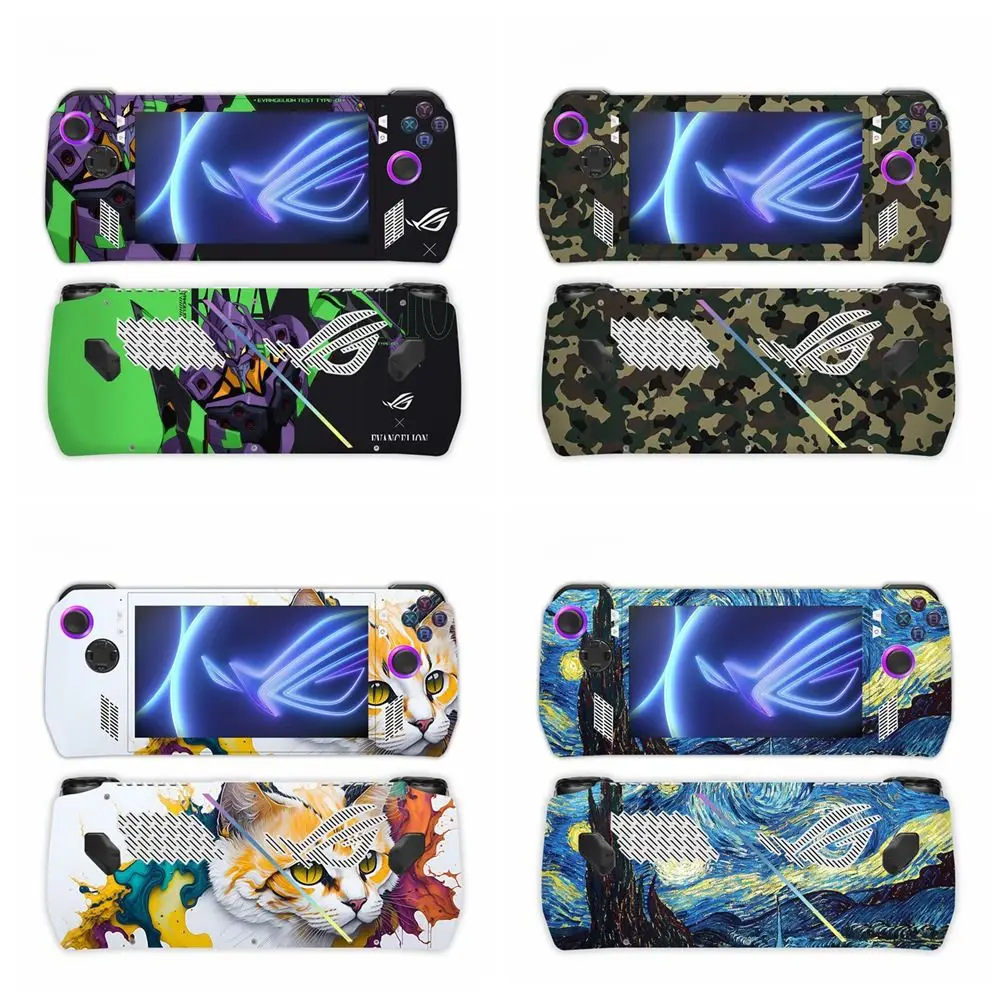 Accessori per giochi in pelle per console portatile anti-impronte Adesivo resistente ai graffi Modelli multipli opachi per ASUS ROG Ally - immagine 4