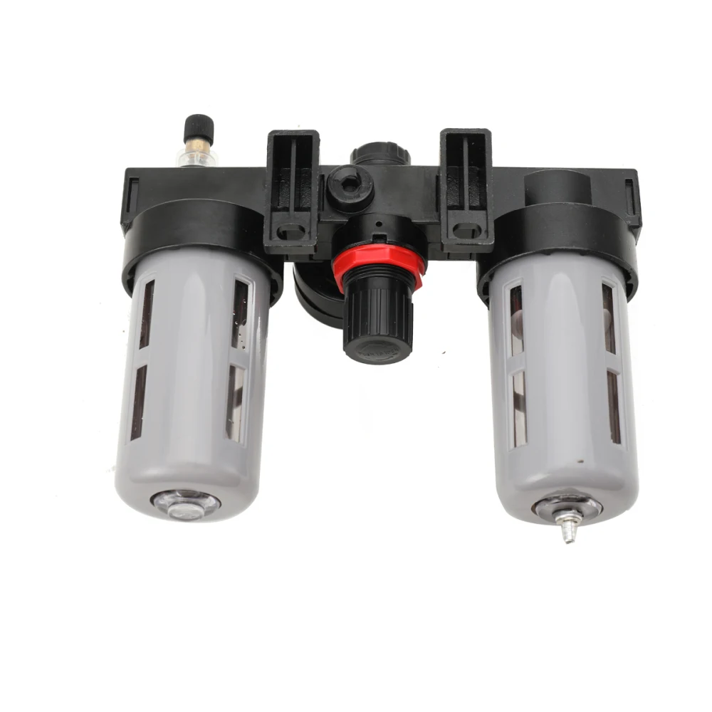 1/2" 1/4" Water Oil Trap Air Line Filter Regulator Trap Separator Compressor Gauge