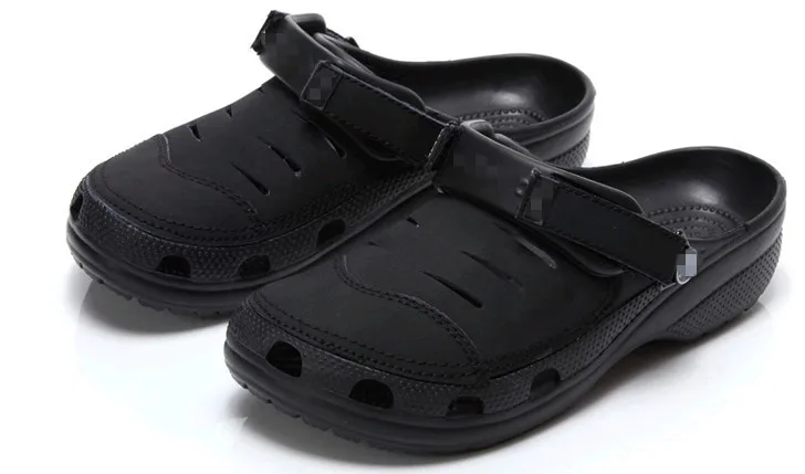 Mannen Klompen Sandalen Casual Zomer Schoenen Slipper Mannen Leisure Slippers Heren Koe Lederen Sandalen Licht Strandschoenen Yukon Sport