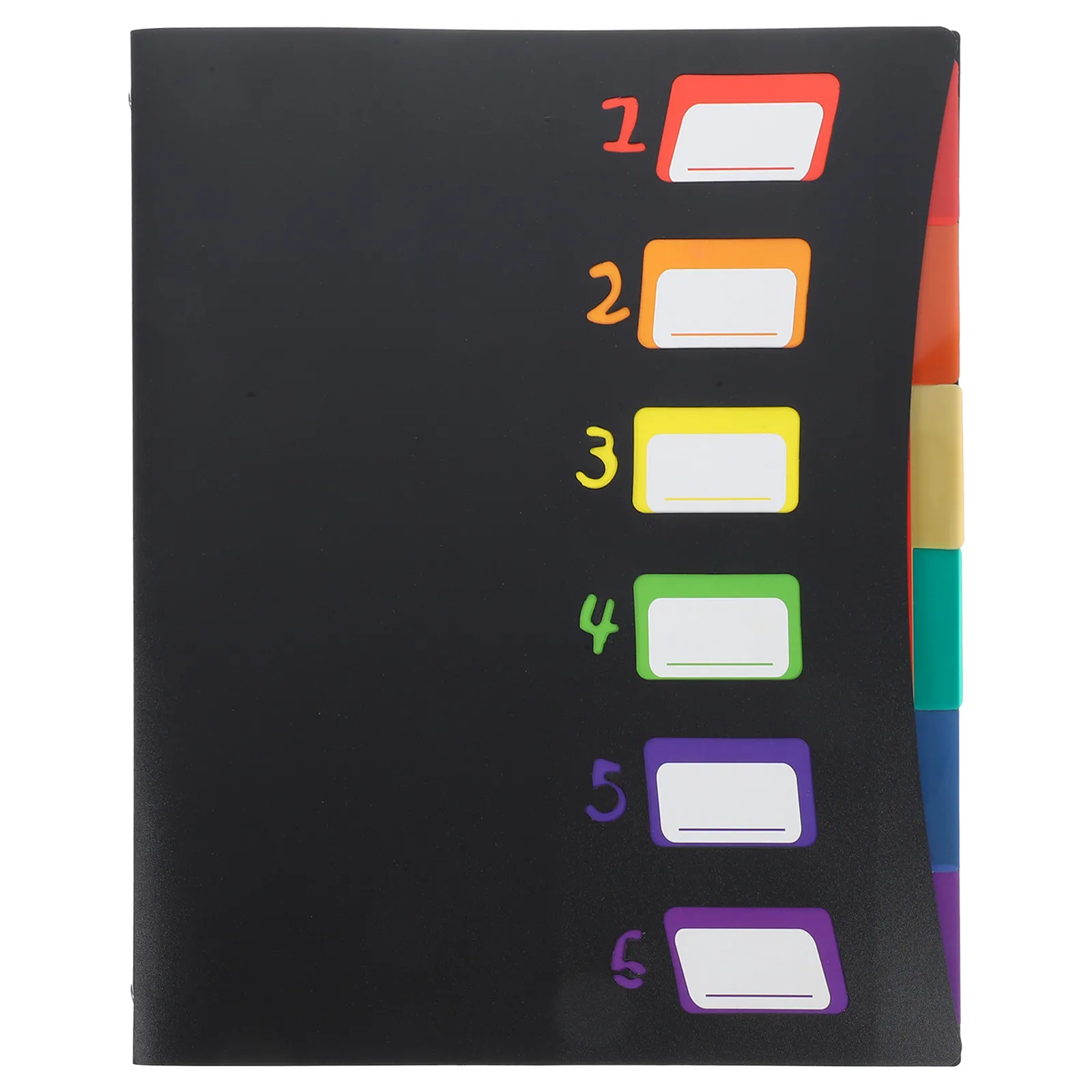 포켓이 있는 프리미엄 PP 문서 폴더, 뛰어난 내마모성, 사무실, 비즈니스, 회의, 가정용 파일 정리함