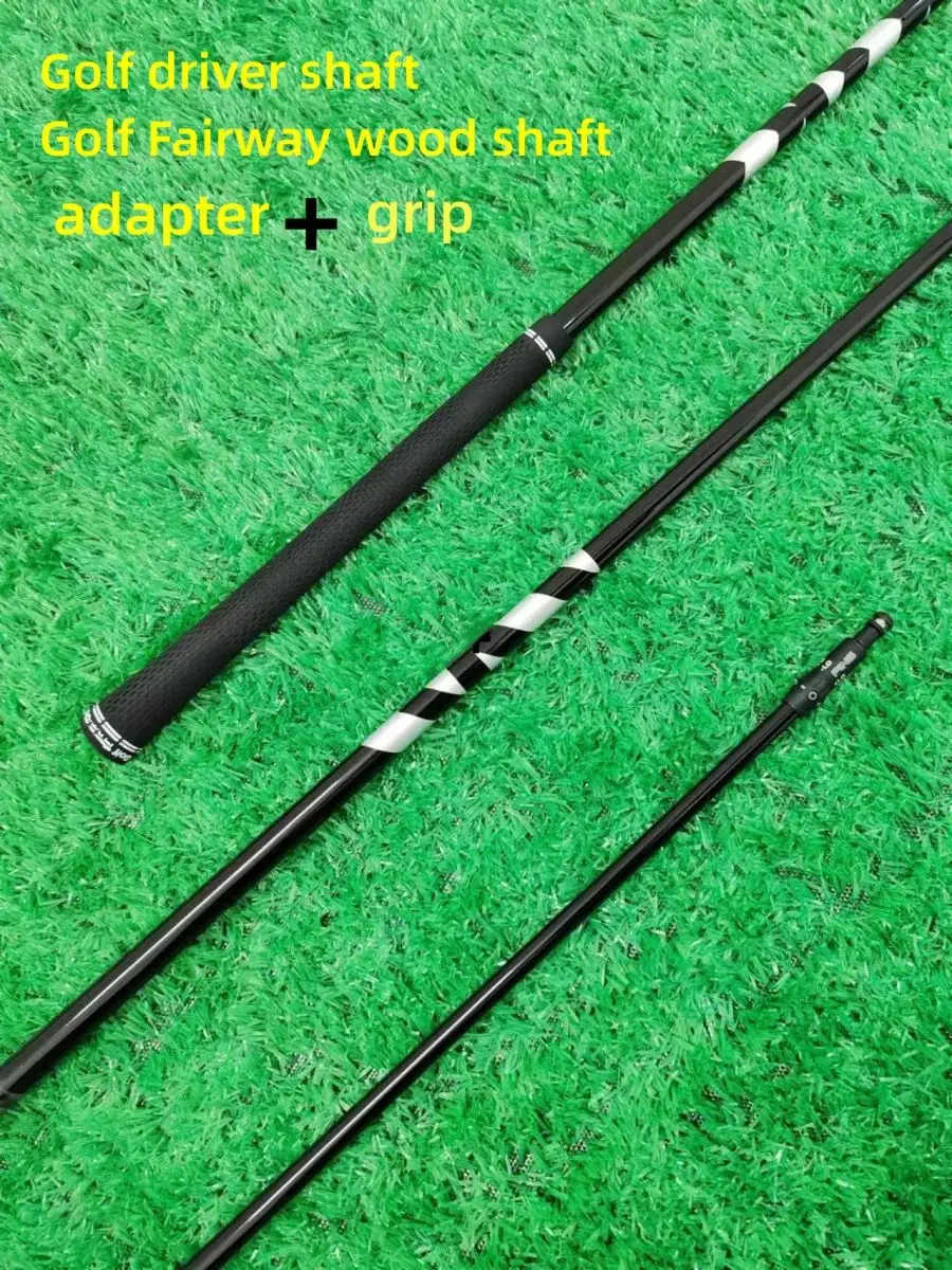 골프 드라이버 샤프트 및 페어웨이 우드 샤프트, 블루, 블랙, 5, 6/7 R, SR, S, X 플렉스 어댑터 및 그립