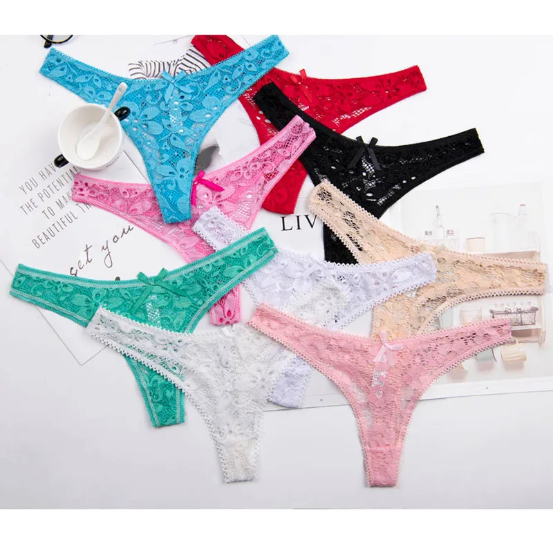 

7color Gift beautiful lace leaves Women's Sexy lingerie Thongs G-string Underwear Panties Briefs Ladies T-back 1pcs/Lot ac161