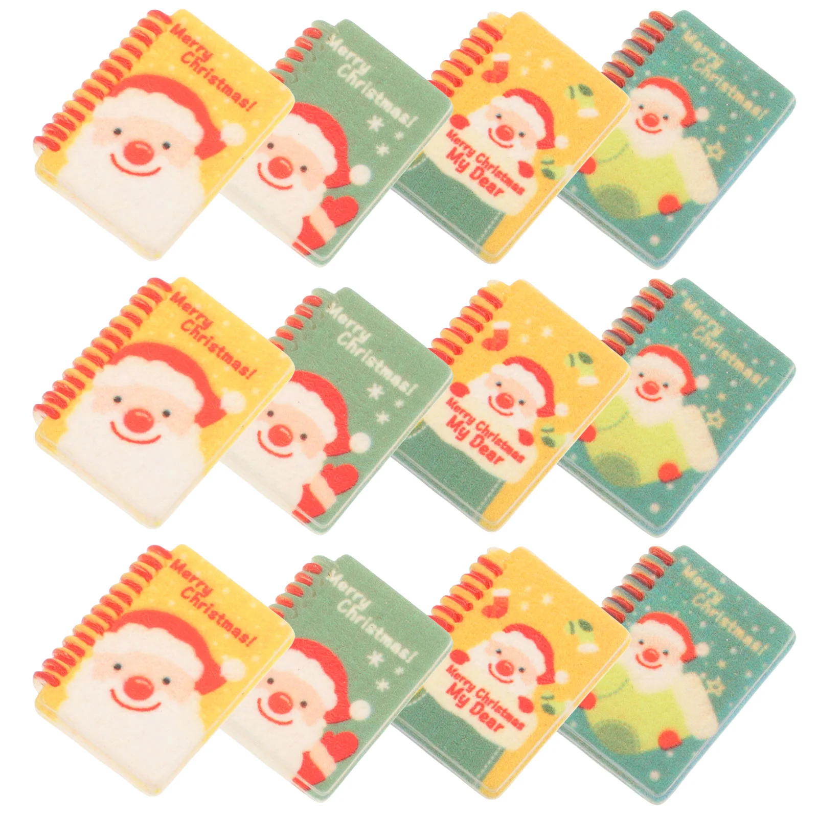 

12 Pcs Mini Notebook Dollhouse Notepads Miniature Books Decorations Resin Miniatures