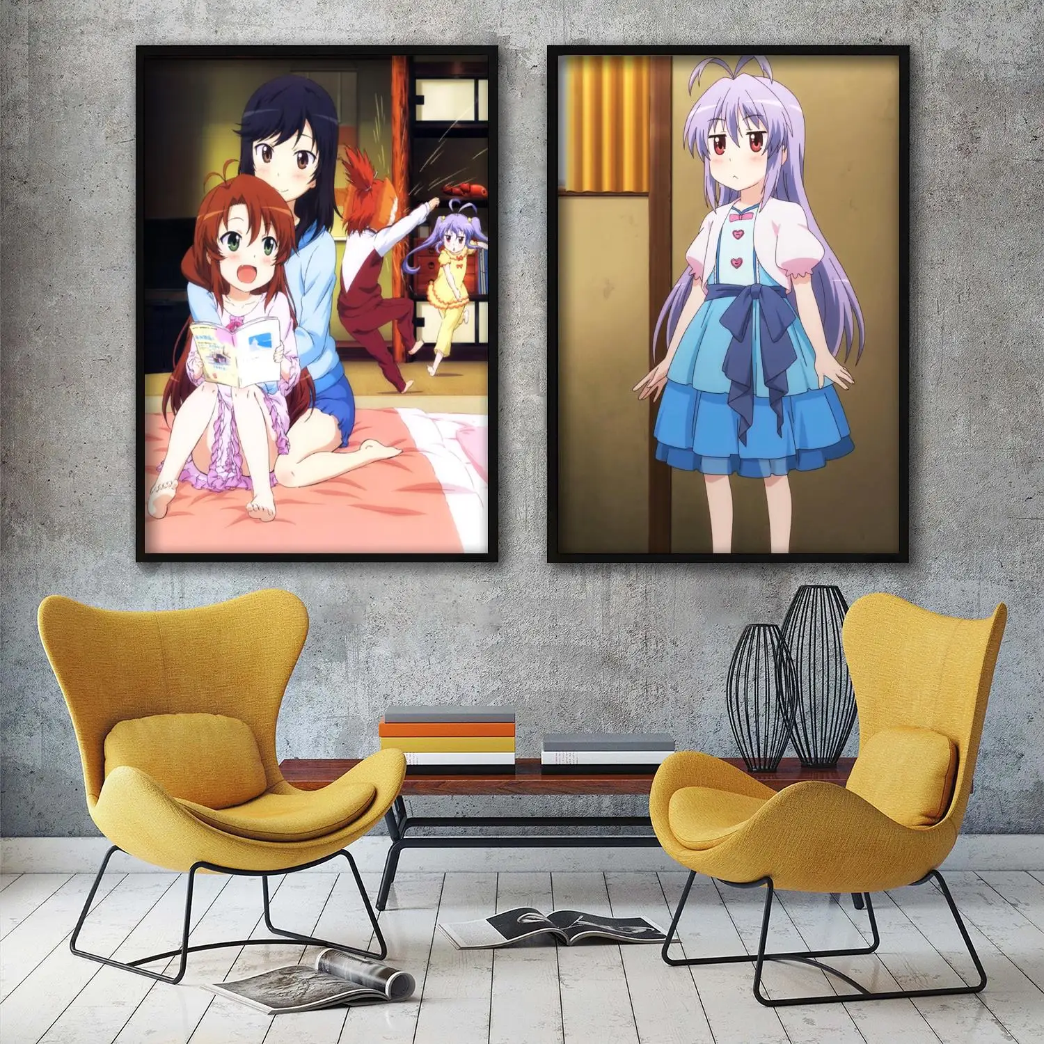

biyori cartoon Decorative Painting Canvas 24x36 Poster Wall Art Living Room Posters Bedroom Painting