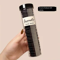 Bandes élastiques pour cheveux sans plis, 100 pièces, confortables et extensibles pour cheveux épais, parfaites pour les femmes et les adolescents 4