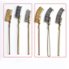 Curved / Straight Steel Soft Bonsai Brush Garden Cleaning Tool Hand Tools Safe and Eco-friendly Rust Removal Brushes 3