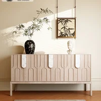 Bamboo Cabinet Storage Kitchen Wooden Furniture Organization Shelf Door Folding Wood Unit Item Coffee Maker Ilot Cuisine Alacena 1