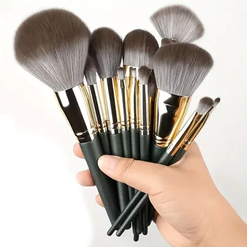 Luxury 14-Piece Makeup Brushes 1