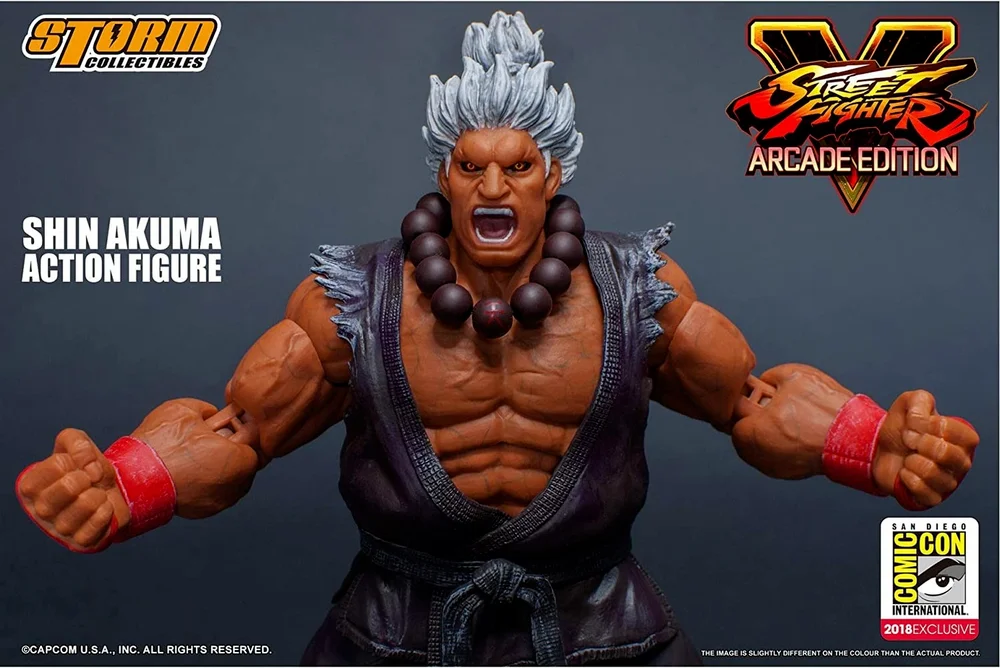 Preview for the Street Fighter V Akuma Figure by Storm Collectibles - The Toyark - News