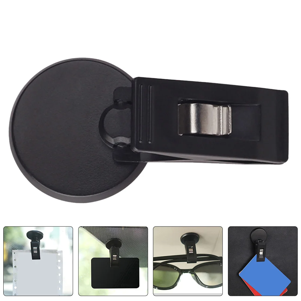 

2pcs Self Adhesive Cup Ticket Car Cards Holders Car Fixed Clips Bill Cards Clips