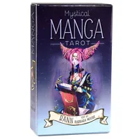 Mystical Manga Tarot Cards Deck Oracle English Visions Divination Edition Borad Playing Games 1