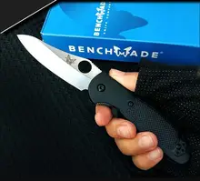  Benchmade BM555 MINI AXIS Folding knife 440C Sharp Blade FRN Handle Camping Outdoor KnivesEDC tool 