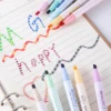 6/12 Colors Double-ended Magic Color Changing Highlighter Pen Diary Scrapbook Planner Painting DIY Doodles Graffiti Art Marker 5