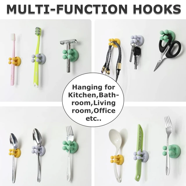 Ganchos Para Cepillos De Dientes Soportes Para Cepillos De Dientes