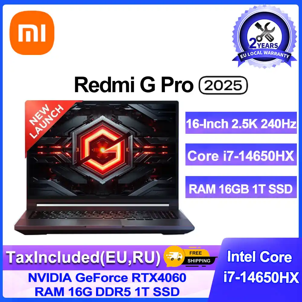 Xiaomi Redmi G Pro Gaming laptop 2024 Core i9-14900HX NVIDIA