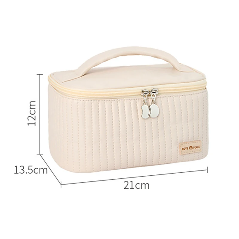 Large Capacity Cosmetic Bag Waterproof PU Makeup Pouch Cosmetic Case  Storage Pouch - AliExpress