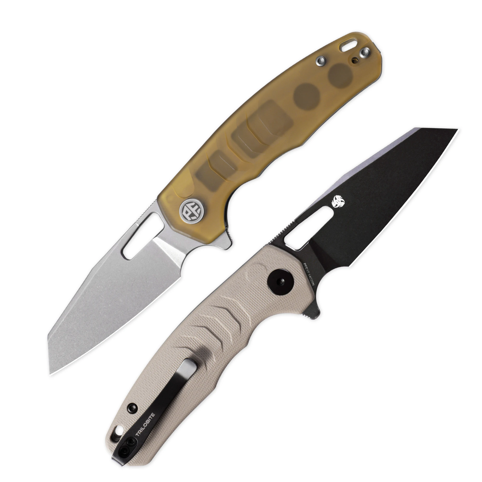 Petrified Fish PFE17 Folding Knife Pocketknives Fishing Tool 14C28N Blade Knife for Bushcraft Survival Outdoor Camping Hand Tool 2