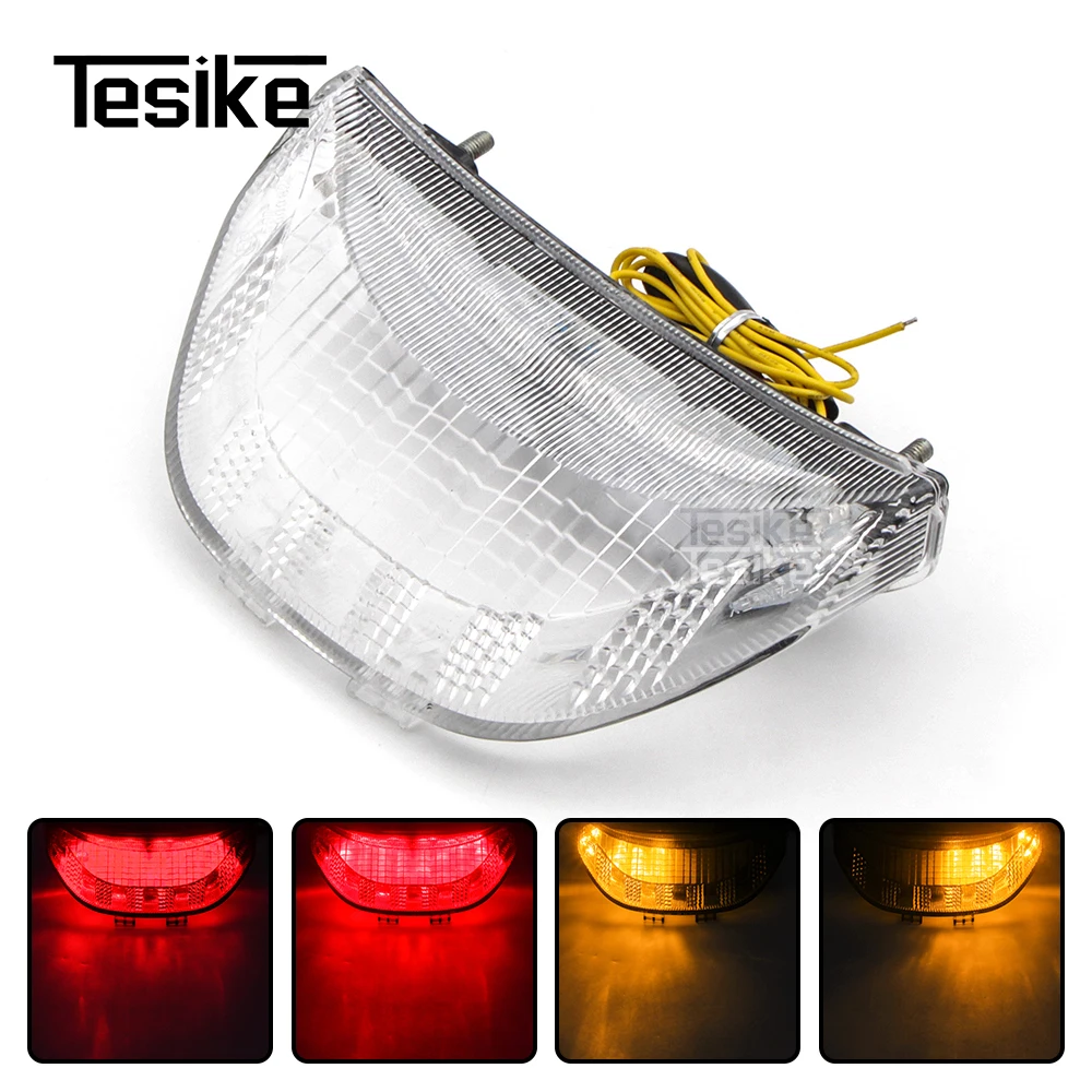 

Задние светодиодные задние фонари для Honda CBR600RR 2003-2006 CBR1000RR 2004-2007, Встроенный стоп-сигнал, поворотник