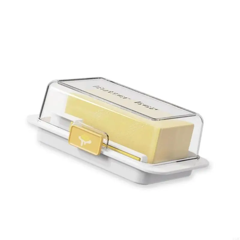 Butter Dish Lid Dividing Storage Box Container Cheese Keeper