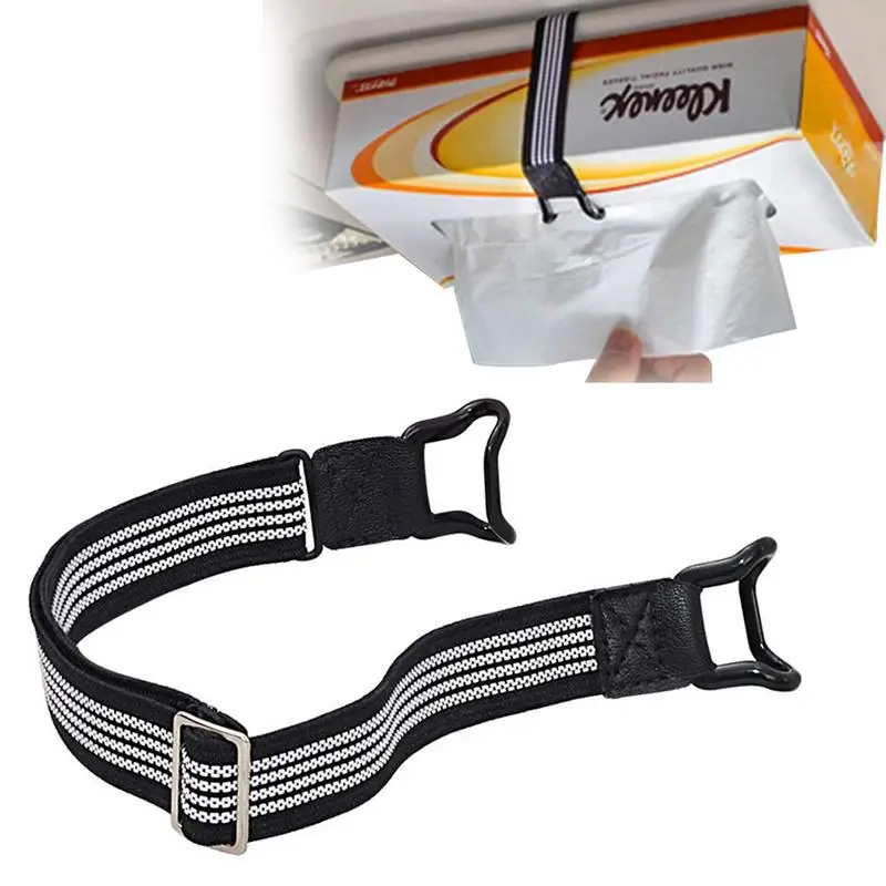 

Car Holder Strap Napkin Box Fixing Belt Car Visor / Headrest Fixing Straps For Facial Tissues Car Interior Accessories