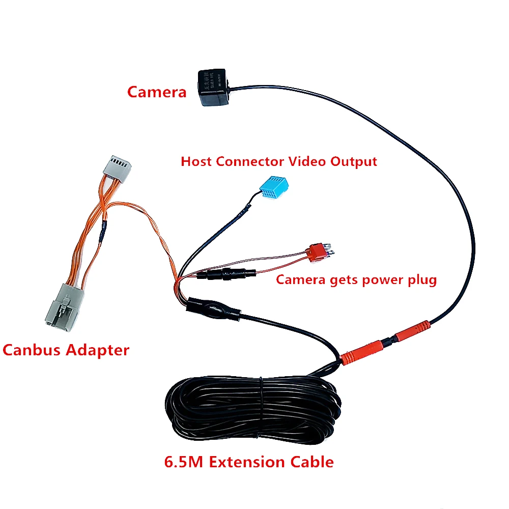 RCD330 maniglia per bagagliaio per auto vista posteriore telecamera a traiettoria dinamica per MQB PQ MIB Skoda Octavia superba Karoq Kamiq Kodiaq - Image 6