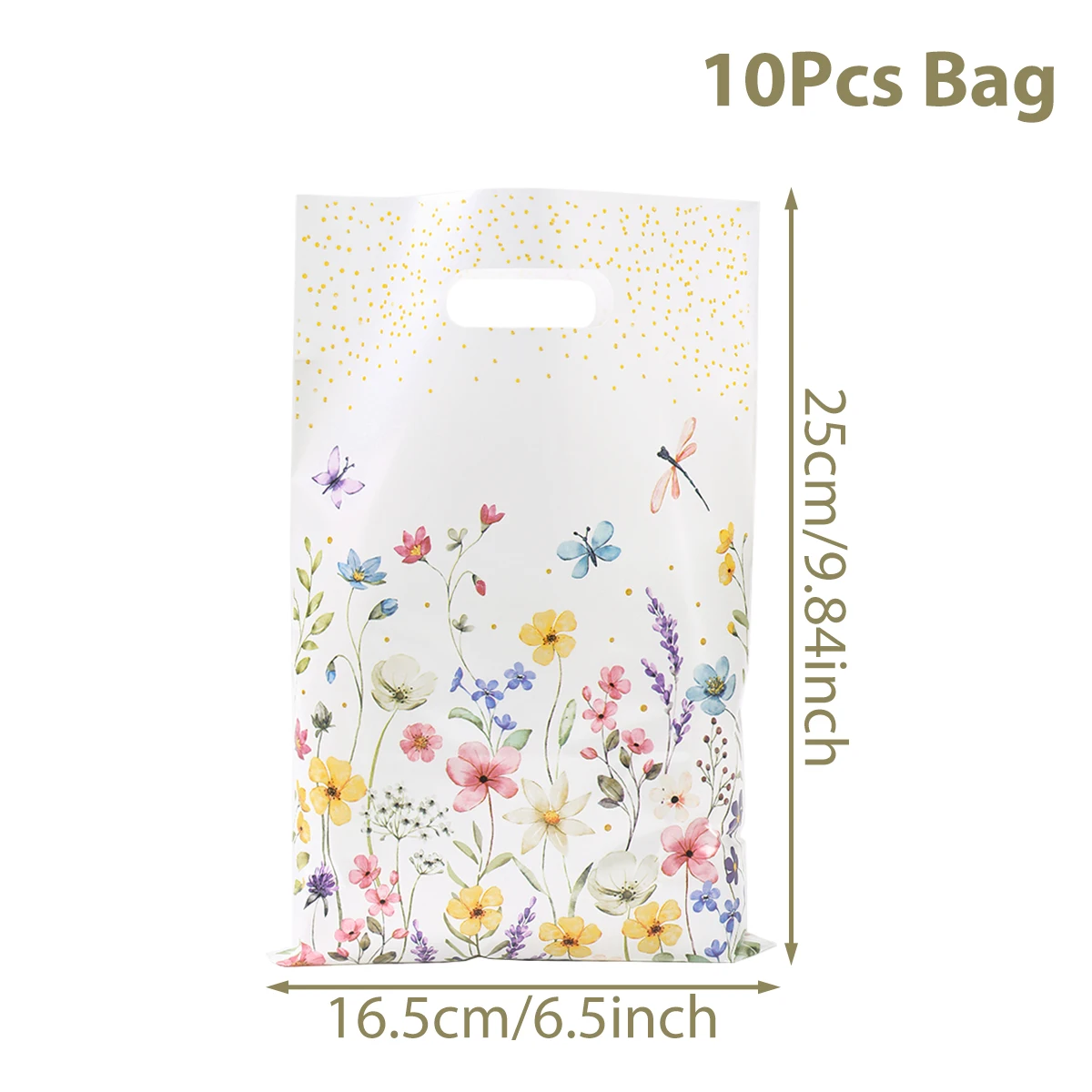 Spring Wildflower Party Tableware Set - Floral Disposable Plates, Cups & Tablecloth