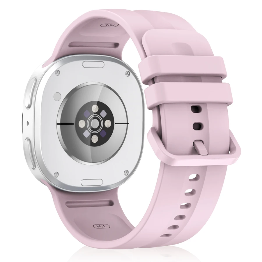 Enhanced Silicone Sports Watch Band - Universal Fit, 22mm Strap for Classic and Modern Smartwatches