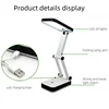 LED Table Lamp Foldable Eye Protection Desk Lamp USB Rechargeable Student Reading Light Creative Portable Night Bedroom Lamps 4