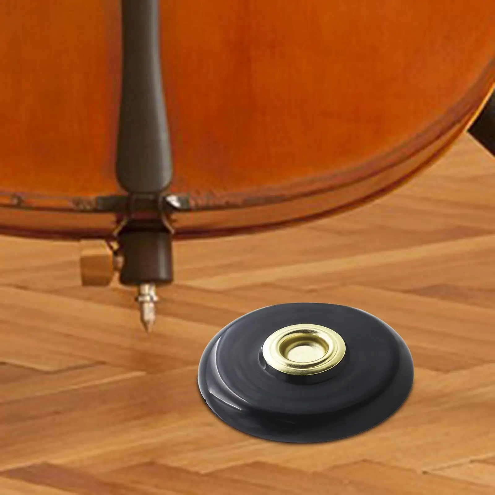 Tappetino Antiscivolo Per Violoncello Resistente Protezione Per Pavimenti Pratica Violoncello Diametro 3.70 Pollici