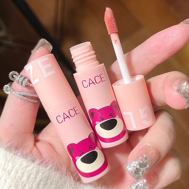 Lip Glosses Makeup Set Lip Makeup Set Makeup Kit 3 Pcs Sweet Liquid Lipstick Set Matte Velvet Lip Glaze Waterproof Long Lasting Non-marking Lip Tint Cosmetic Kits CACE lip glosses makeup set lip makeup set makeup kit