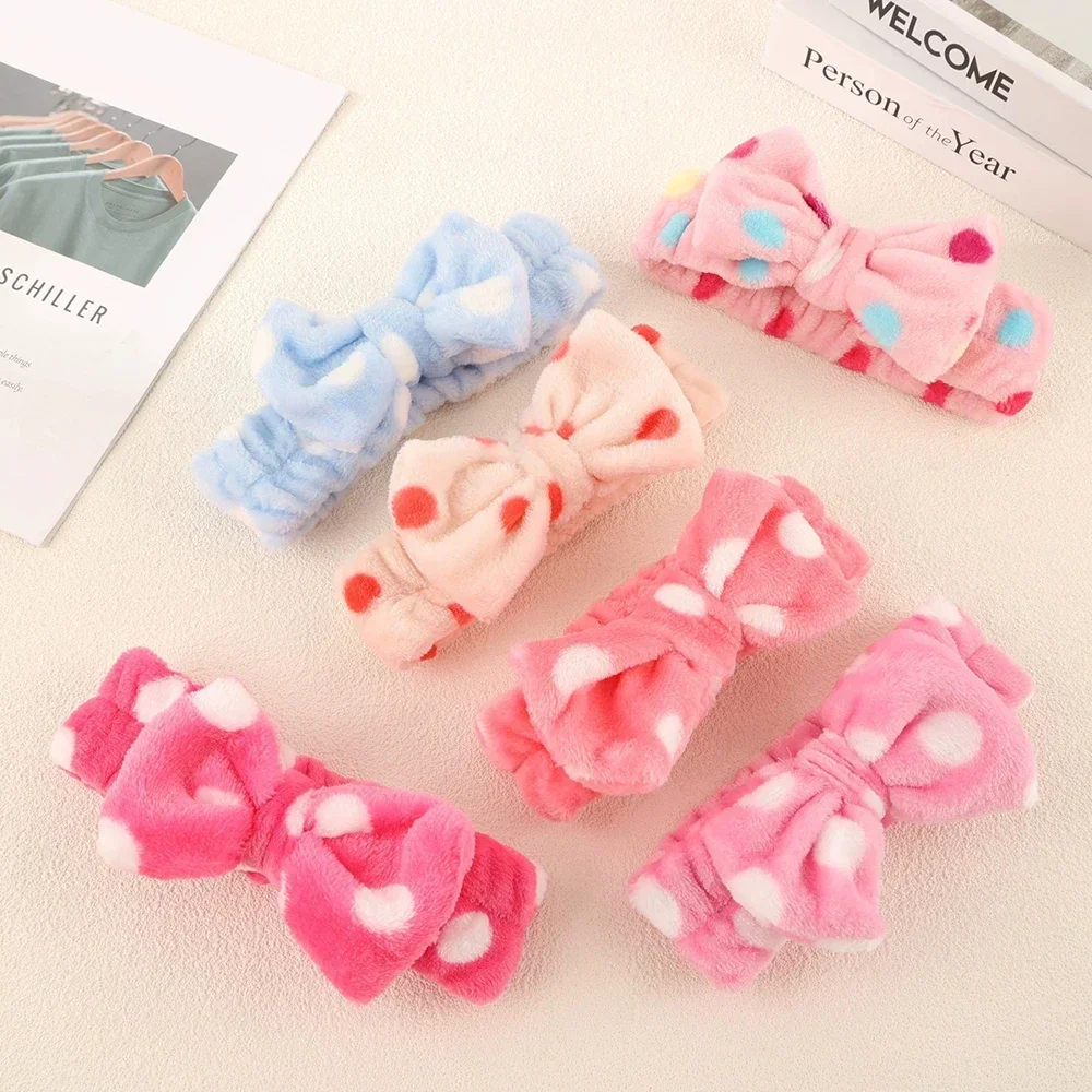 Hairbands Headband For Women Soft Warm Coral