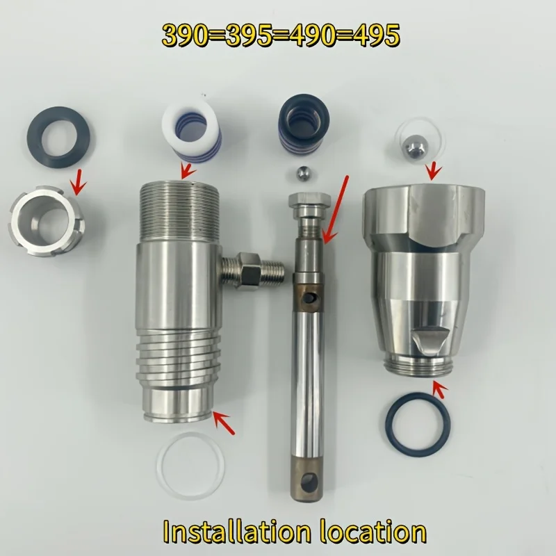 Airless-Sprühfarbe Maschinenpumpen-Reparatur-Dichtungs-Reparatur-Set 395 495（244194）595 695 700(248212)1095（248213）7900(249123) – Detail 3