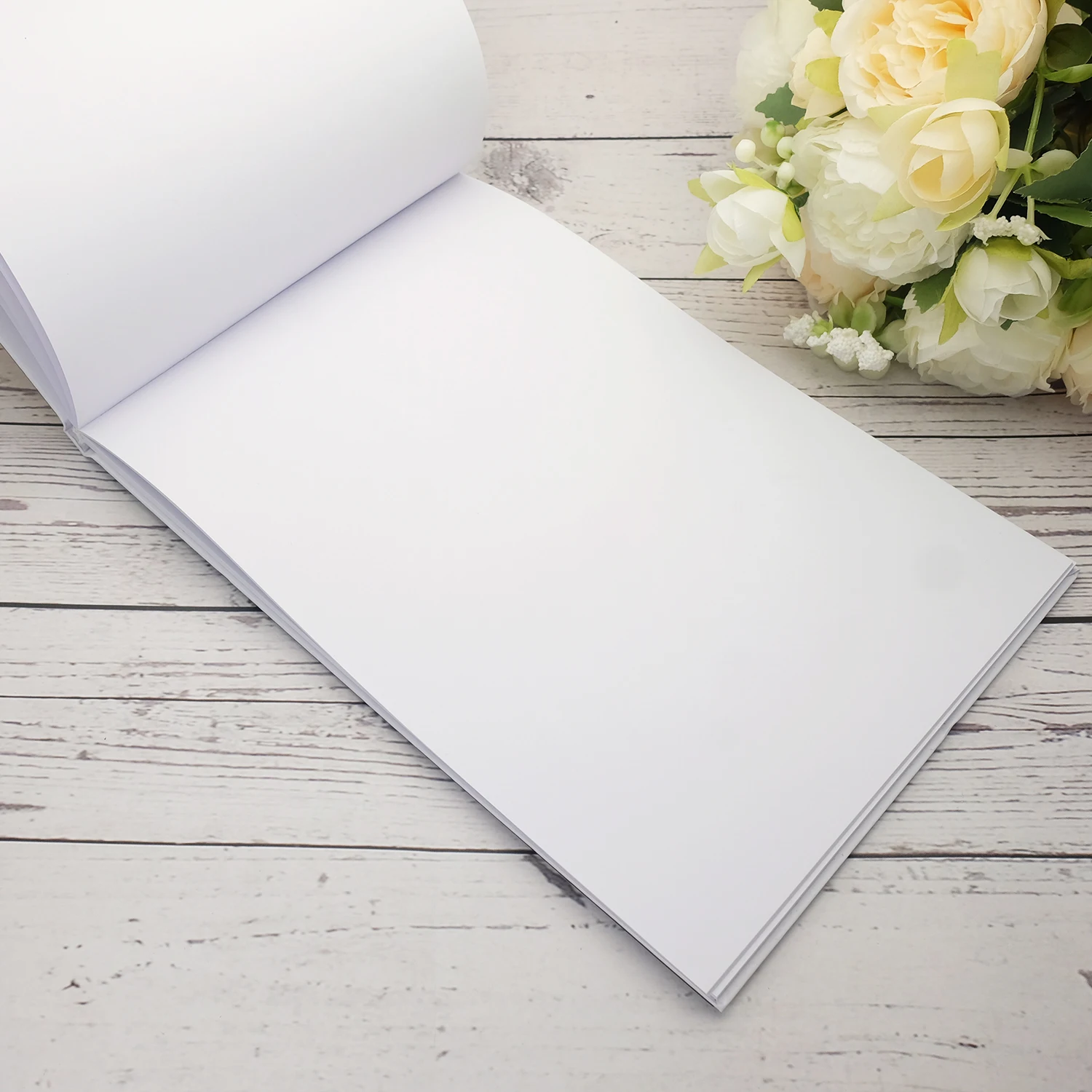 Personalized Wedding Signature Guestbook Acrylic Mirror Reception Book Engagement Rings Design Scrapbook Party Favors