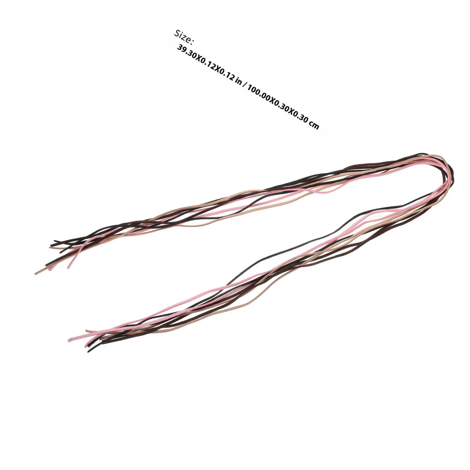 8Pcs 3Mm 강력하고 유연한 스웨이드 코드 1 조각당 1 미터 보석 만들기 목걸이 팔찌 드림 캐처 공예 용품