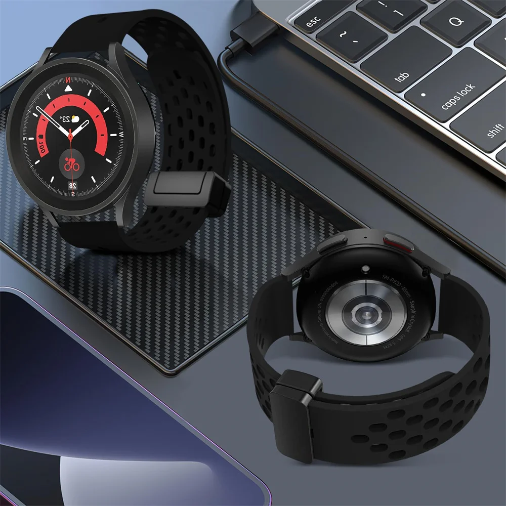 Silicone Magnetic Sport Band Replacement Strap - Premium Silicone Bracelet
