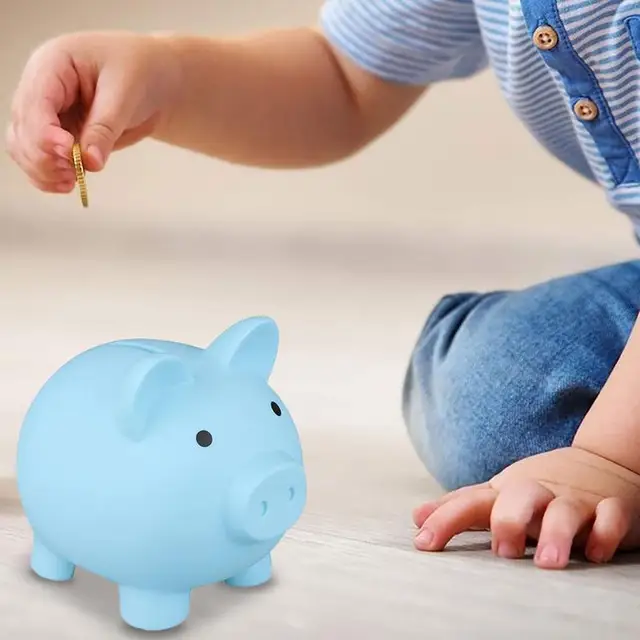 Pig Shape Savings Bank Counting Money Jar Coin Can Large Capacity Money Saving Box Storage Organizer For Kid Birthday Xmas Gift 3
