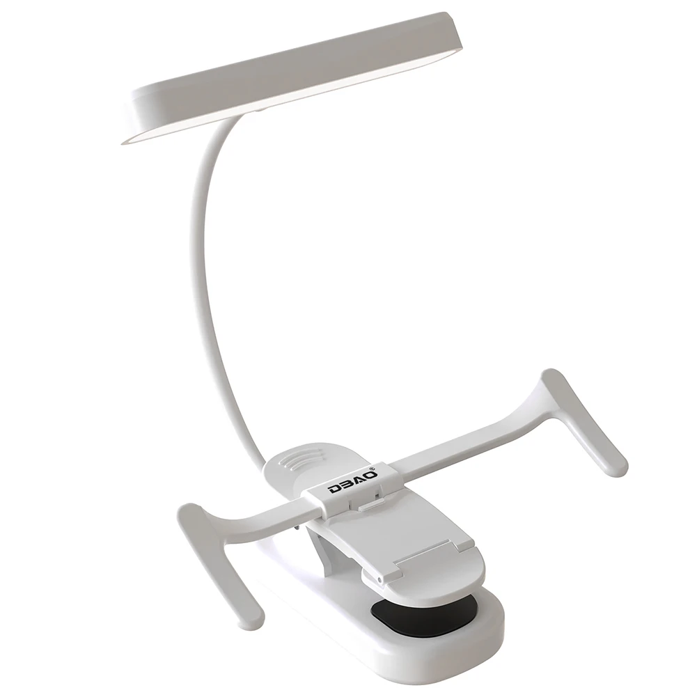 Rechargeable Music Stand Light LED Clip On Piano Lamp Reading Light Book Lamp for Piano Orchestra Bookworms