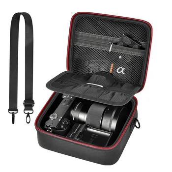 Borsa per Fotocamera Adatta a Sony Alpha 6300, Zve10, Borsa Portatile per Archiviazione, Borsa Universale per Fotocamera