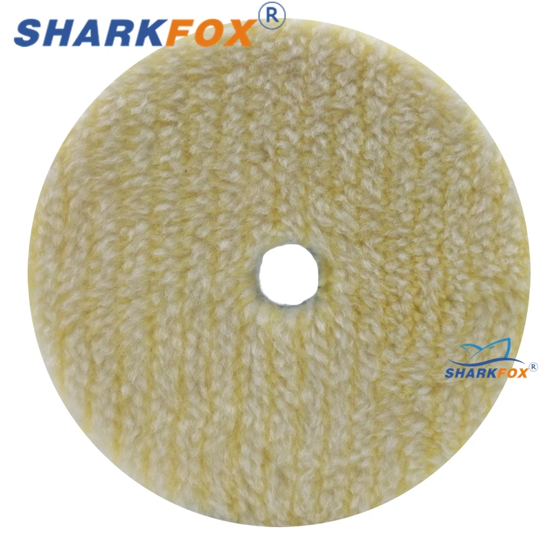 Sharkfox 5inch Polishing Kit Polishing Pad Car Waxing Sponge Disk Wool Wheel Auto Paint Care Polisher Pads for Car Polisher