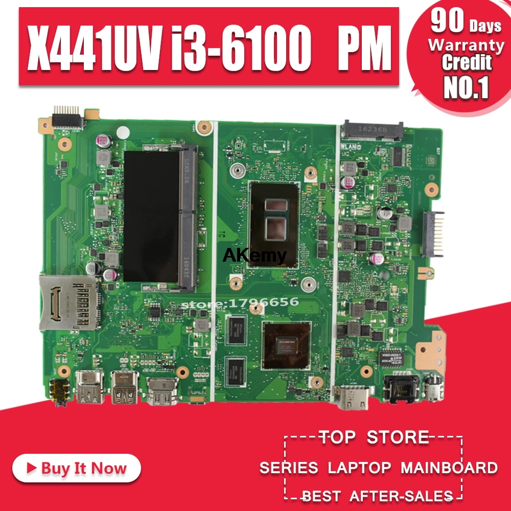 X441UV motherboard For Asus X441U X441UV F441U A441U X441UVK laptop