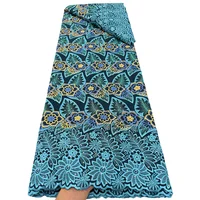 Nigerian Cotton Voile Lace Fabric With Stones 2026 African Swiss Voile Lace Fabric For Sewing Women Wedding Party Dress 3