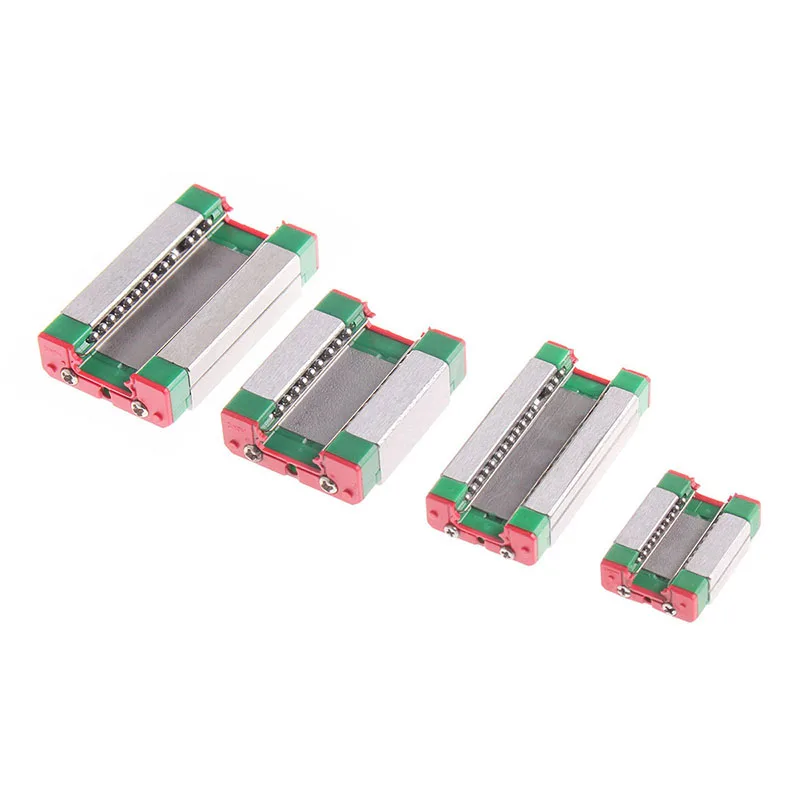 spectra printhead 2PCS MGN Linear Guide + 4PCS MGN Slide Block Rail Length 100-550mm Carriage Model MGN7H/C MGN9H/C MGN12H/C MGN15H/C X/Y/Z Axis 3d printed electric motor