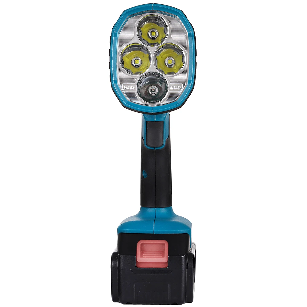 Portable Lantern 18V Rechargeable Lithium Battery Powered LED Lantern Flashlight Electric Torch Compatible BL1830 1840 1850 1860