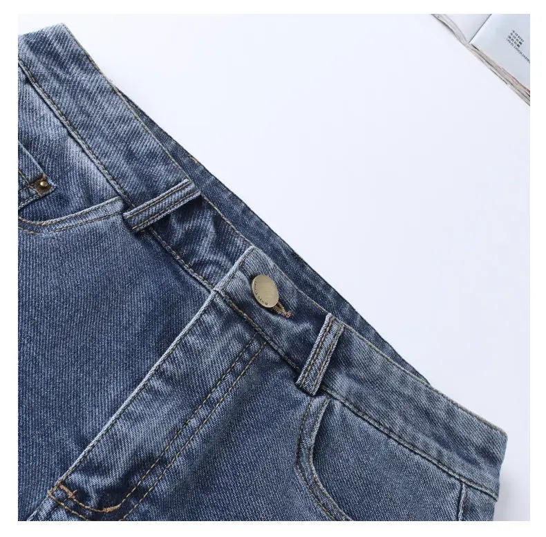 High Waisted Denim Shorts for Women's Summer 2026 New Loose A-line Wide Leg Pants Vintage Denim for External Wear Hot Pants