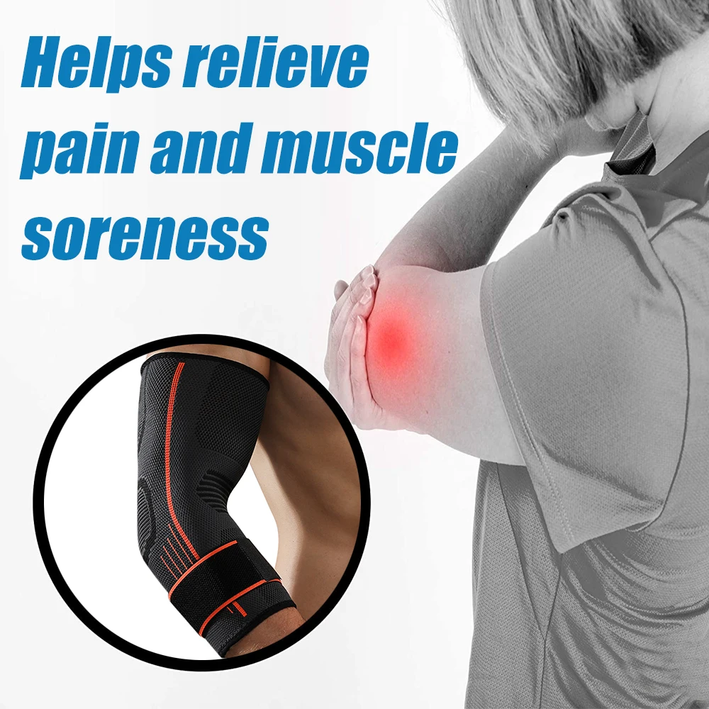 1Pcs Tennis Elbow Brace Compression Sleeves for Tendonitis Arthritis